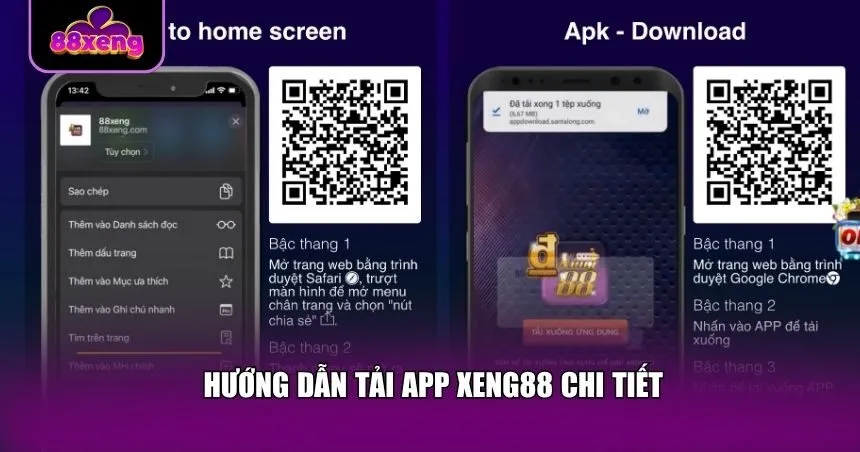 Hướng dẫn tải app Xeng88 chi tiết